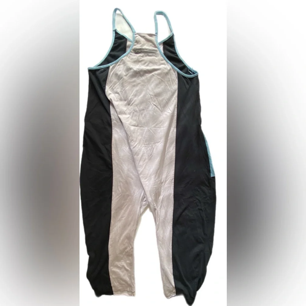 FP Movement Colorblock Hot Shot Onesie Gray Black Blue Medium - Picture 7 of 16